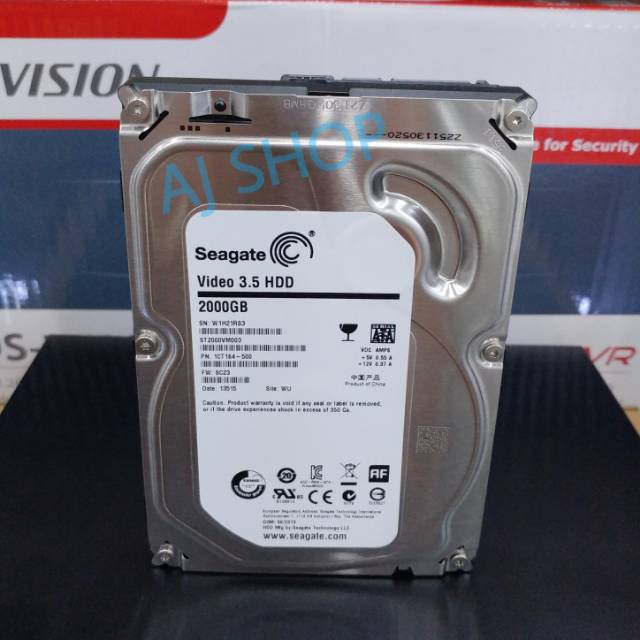 Harddsik 2TB Hdd 2 TB 2000GB Murah Seagate Garansi