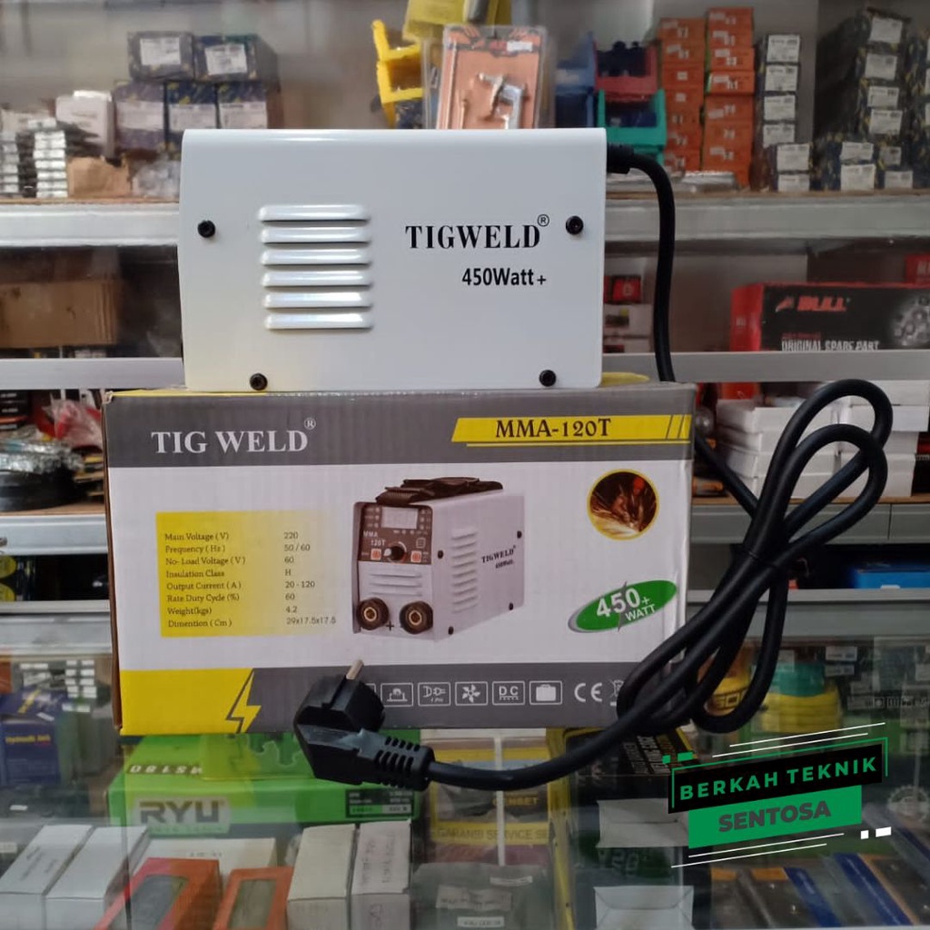 MESIN TRAVO LAS TIG & MMA 120 TIGWELD