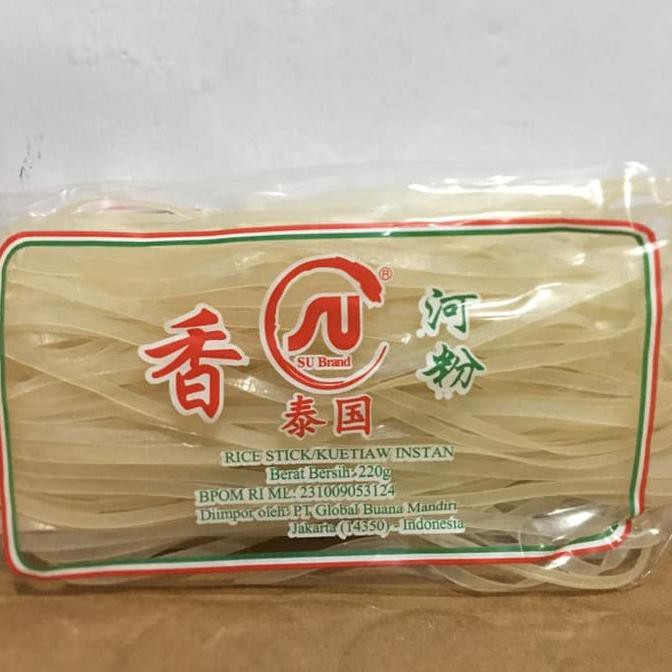 

SU brand Rice Stick Kwetiaw 220gr