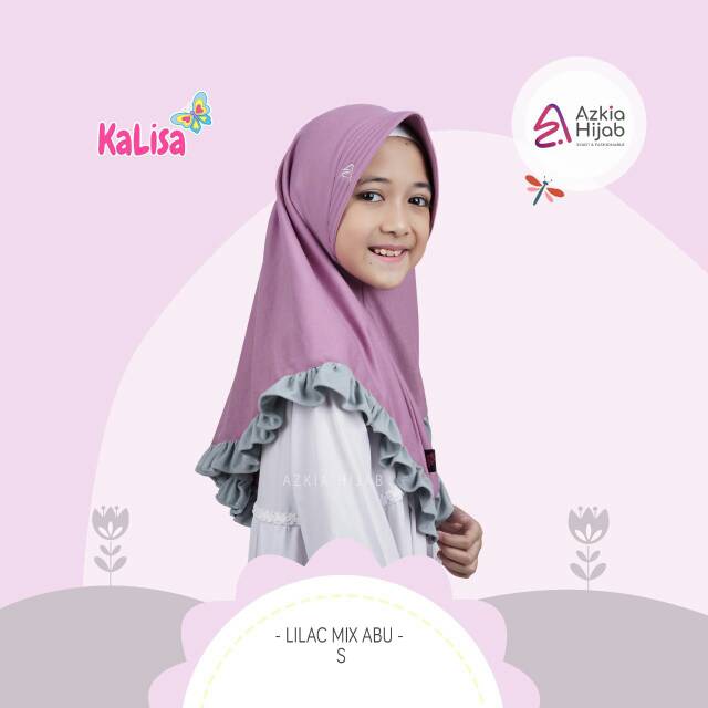 Kalisa hijab anak, SD, SMP, Dewasa by azkia hijab