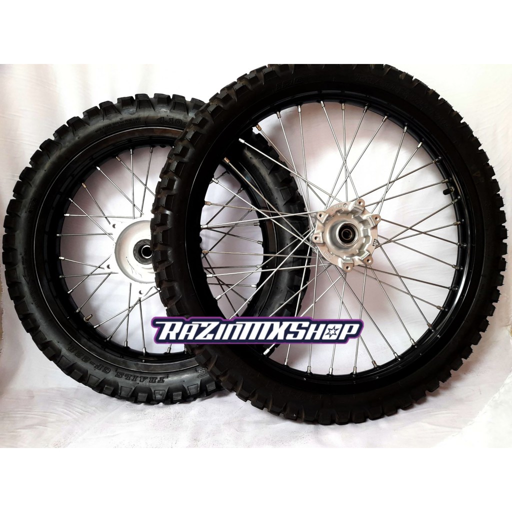 Wheelset Ban Set Roda Set Original Copotan Honda CRF 150 L
