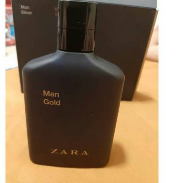 zara man gold and silver perfume