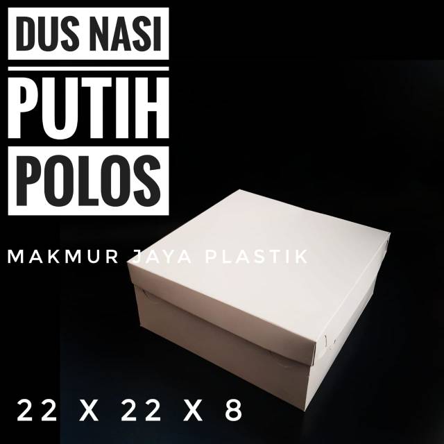 

[ DNK22 - DUS KUE POLOS ] KARDUS KUE POLOS UKURAN 22 X 22