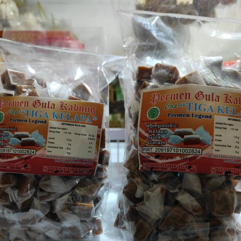 

PERMEN GULA KABUNG ASLI BANGKA BESAR