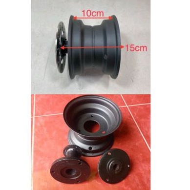 velg goped ring 6 set tromol pnp mio depan belakang