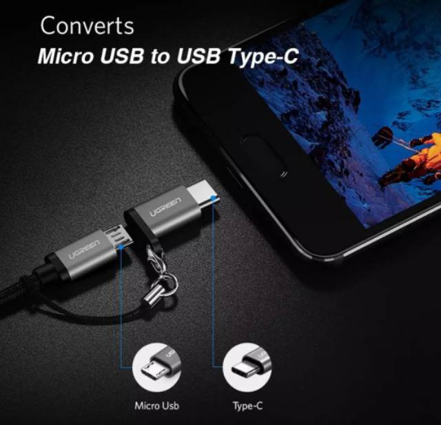 UGREEN Adapter USB C to Micro USB OTG  Adapter - Original