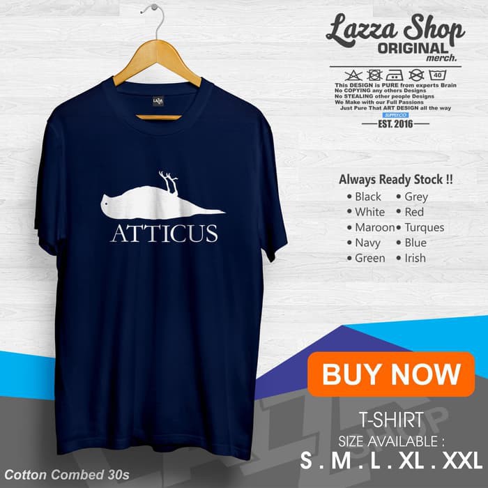 Kaos / Baju / Tshirt Distro Atticus Termurah     -aku