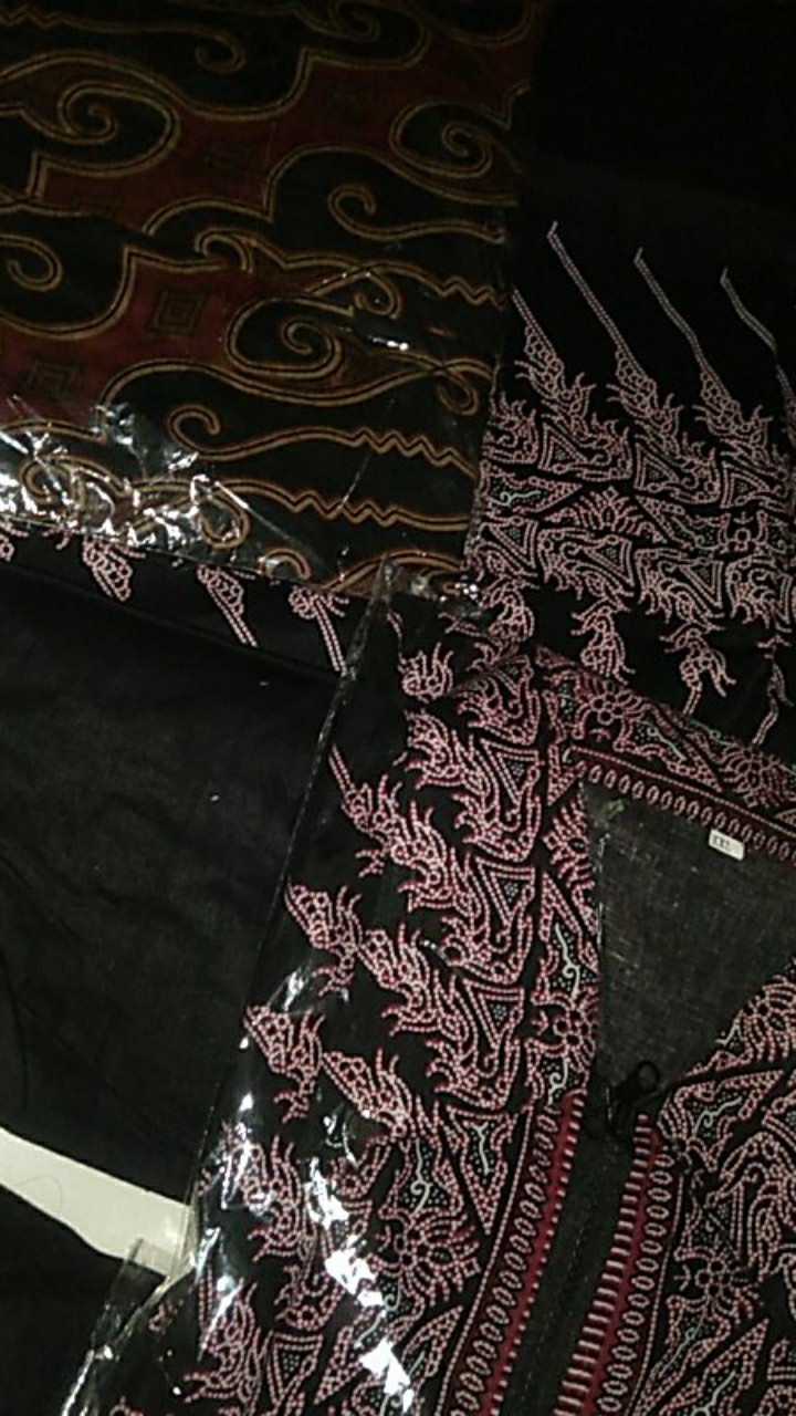 Bayar Di Rumah M L Xl Xxl Kemeja Batik  Elegan Lengan Pendek Distro Batik Pria