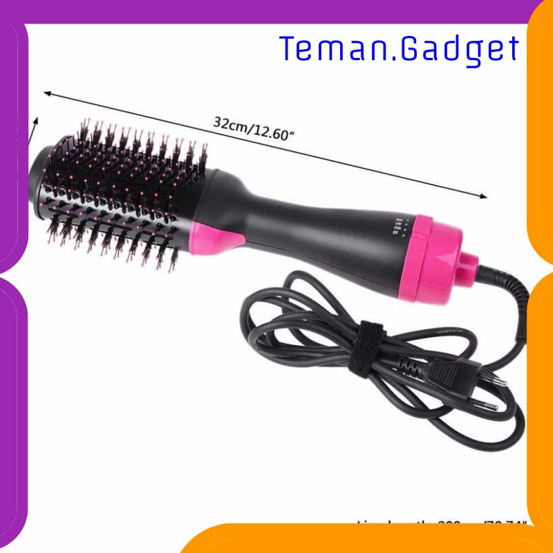 TG-FE199 OLOEY SISIR ROLLER HAIR DRYER RAMBUT 2IN1 VOLUMIZER CURLER COMB WB-336