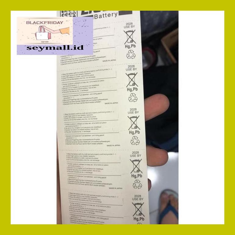 Seygtnf Baterai Maxell 2032 Cr2032 Cr 2032 Original Made In Japan Expired Jauh S50Tjsey