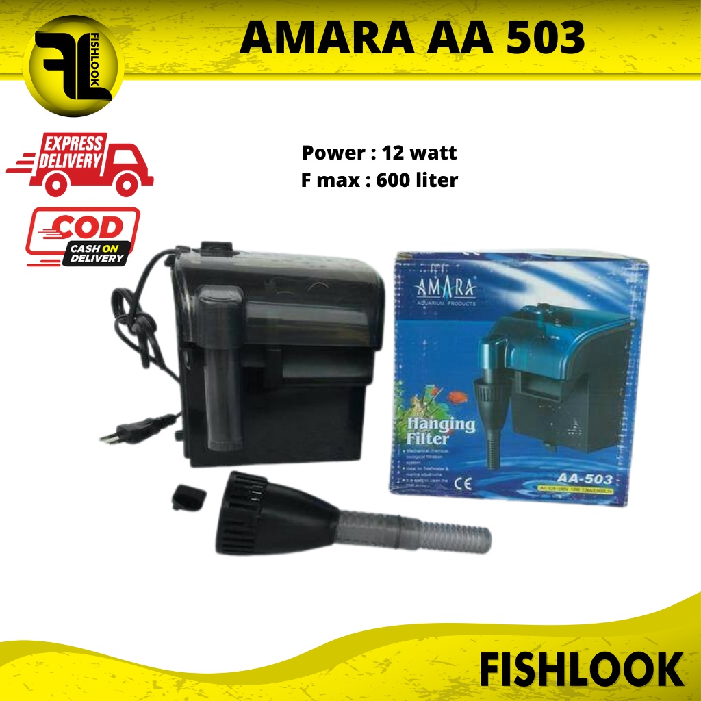 hanging filter gantung hang on aquarium aquascape amara AA 503 aa503