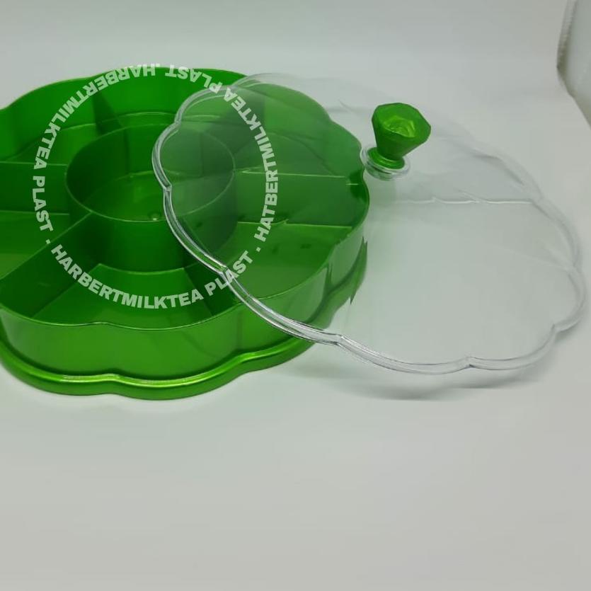 ➵ Toples Candy tray Berkah sekat 7 Asvita/toples permen ♩