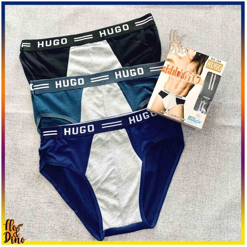 CELANA DALAM - CD PRIA HUGO DAN NANOMEN UKURAN M