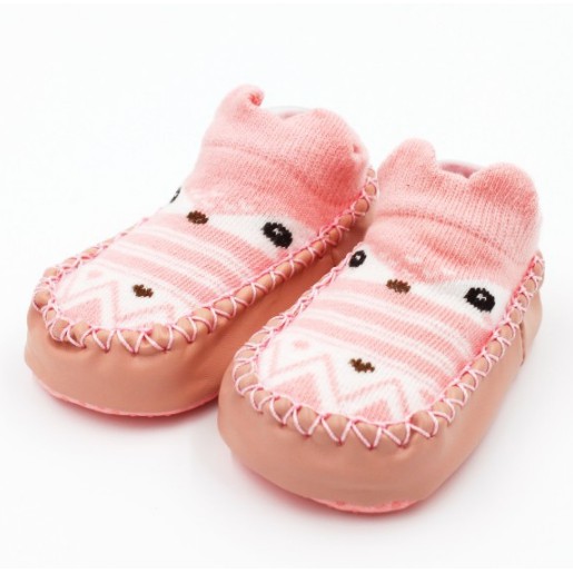 Grosir - F382 Sepatu Anak Bayi Anti Slip / Baby Socks Shoes / Sepatu Baby / Kaos Kaki Bayi