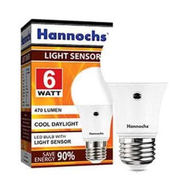 Hannochs Light Sensor Cahaya 6 Watt