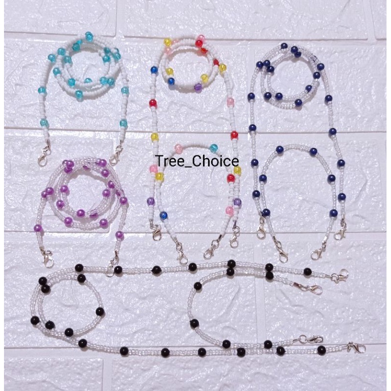 Konektor & Tali Kalung Masker Jilbab Hijab