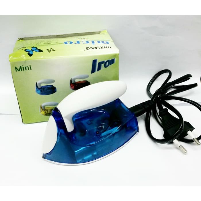 Setrika Baju Listrik Mini Travel IRON Shopee Indonesia