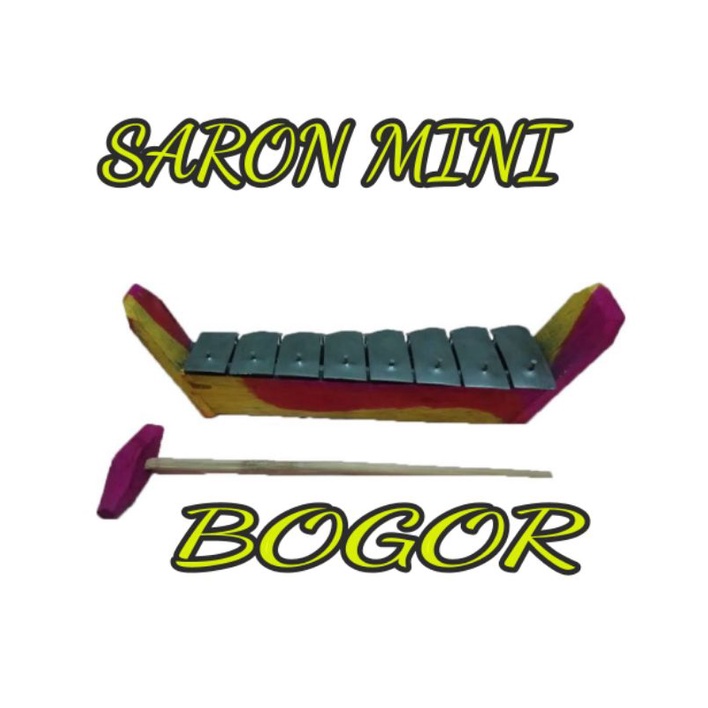 mainan anak saron mini Gambang gamelan kecil