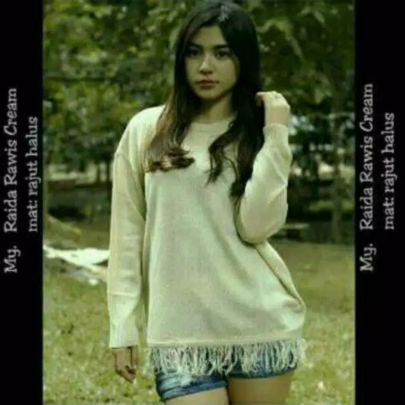 sweater rajut - sweater wanita - bahan rajut - sweater kekinian