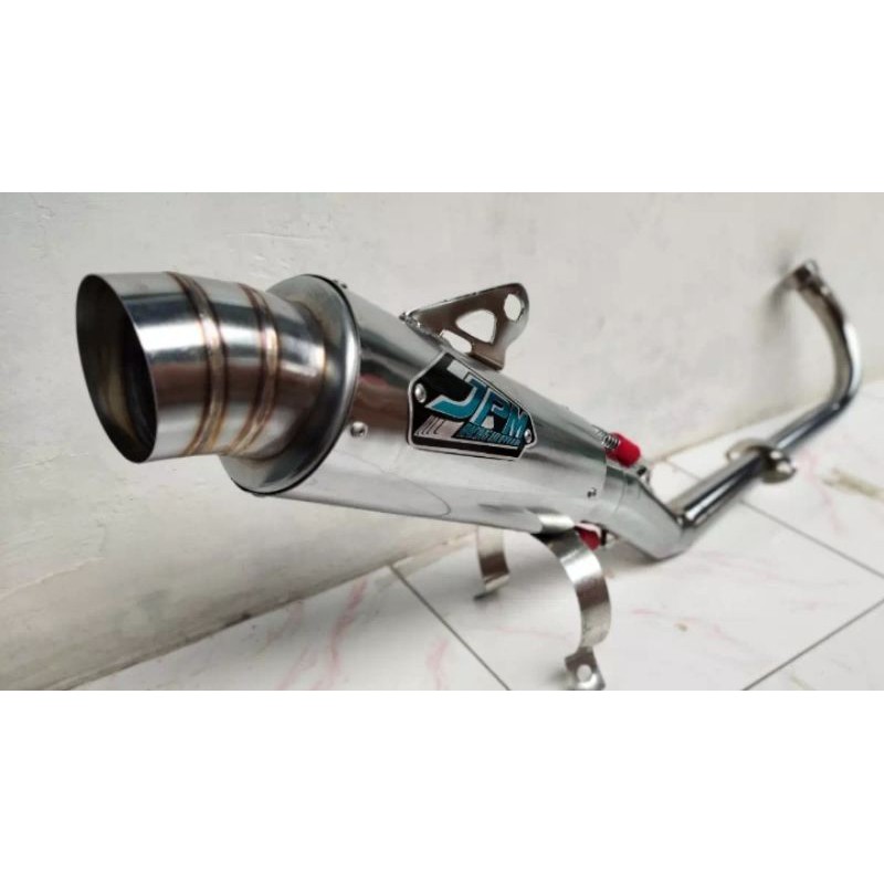 Knalpot Racing JRM Beat Karbu Beat fi  Vario 125 Vario 150