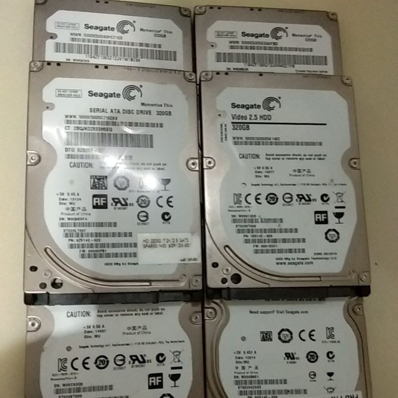 Hardisk laptop 320GB 2.5 inch Mix