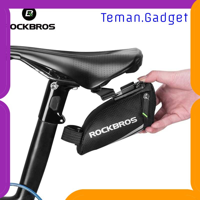 TG-IB381 ROCKBROS TAS SEPEDA MINI BICYCLE SADDLE REAR BAG - C28