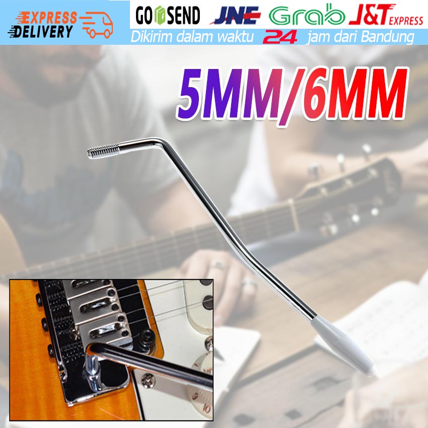 Handle Tremolo Arm untuk Gitar Elektrik Handle / Whamy Bar / Tremolo Arm / Chrome Stratocaster