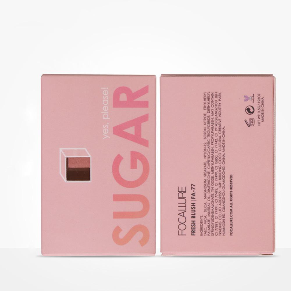 (READY &amp; ORI!) Focallure Sugar Fresh Blush Flesh Pressed Powder FA77 FA 77 waterproof terbaru viral single