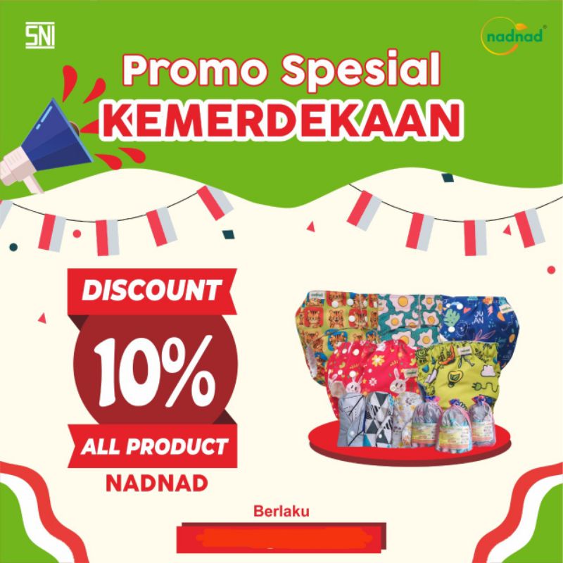 Clodi Nadnad pocket pant 7-25kg 7bulan-6tahun +insert microfiber 250ml celana pants baby bayi anak a