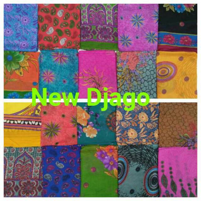 Jilbab Paris motif JODHA SCRAF segi empat