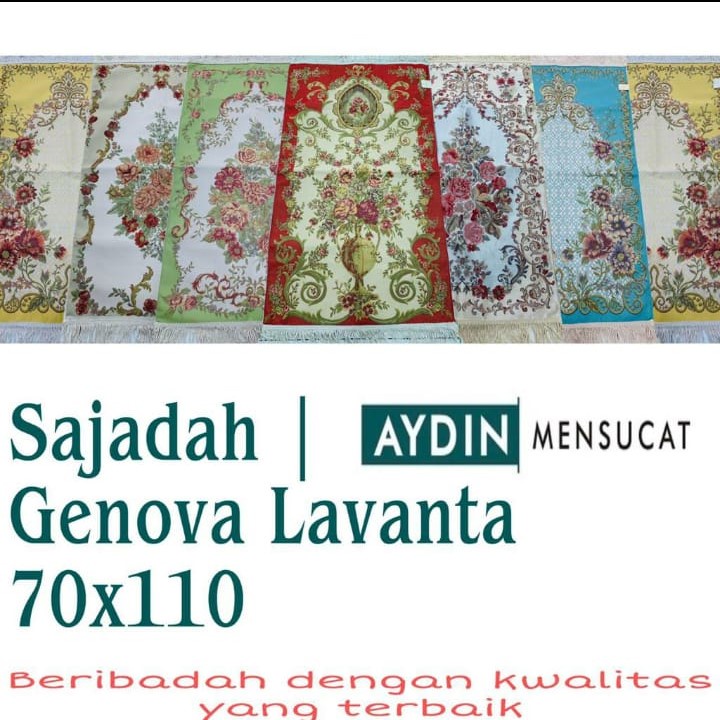 Sajadah Premium Aydin Genova LAVANTA Made In turkey