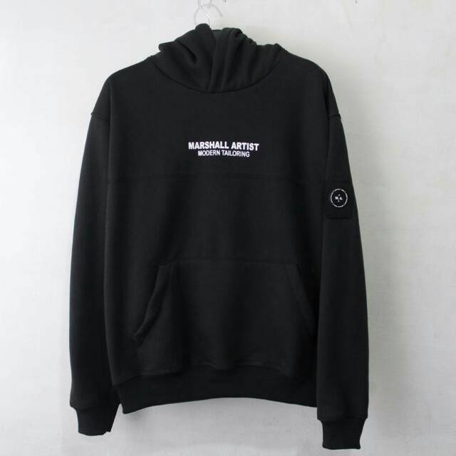 marshall artist black hoodie