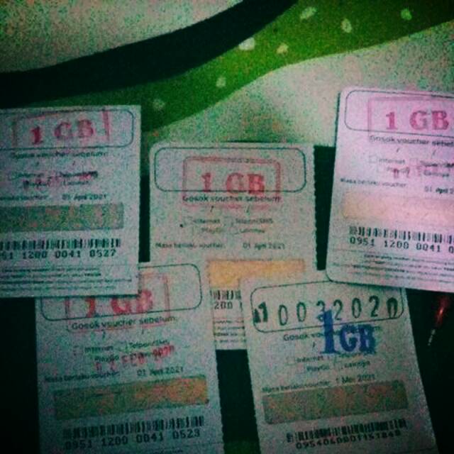 Voucher axis aigo 1 Gb Nasional