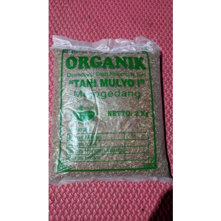 

beras merah organik