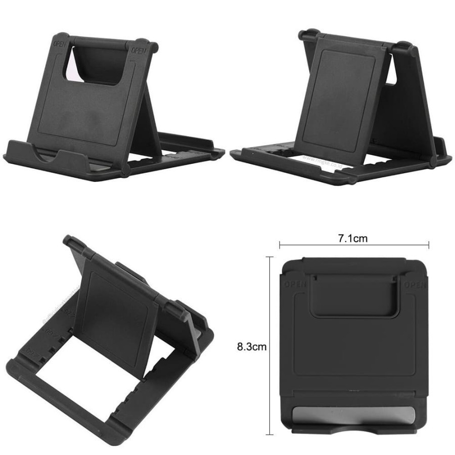 Portable Folding Stand Dudukan Holder Dock HandPhone iPad Tablet HP L3