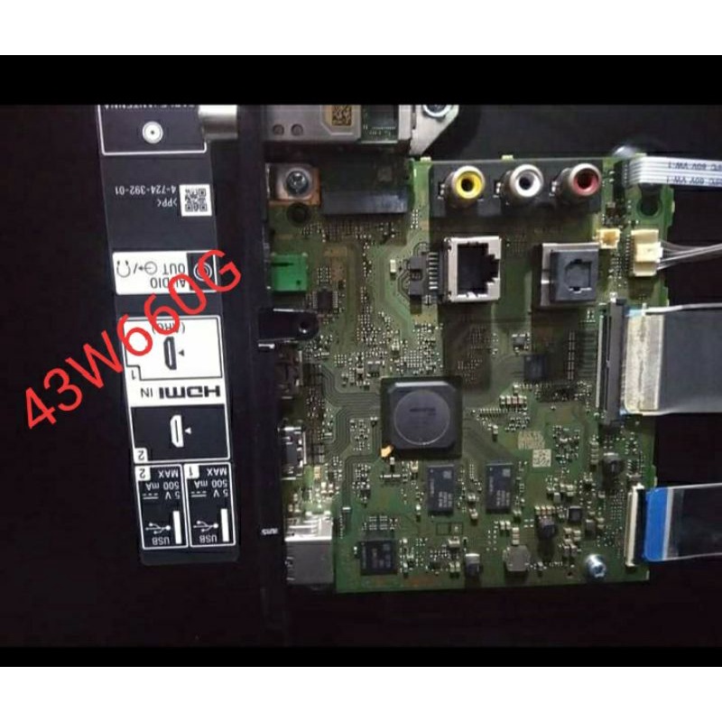 MAINBOARD SMART LED SONY KDL 43W660 50W660G 43W660G