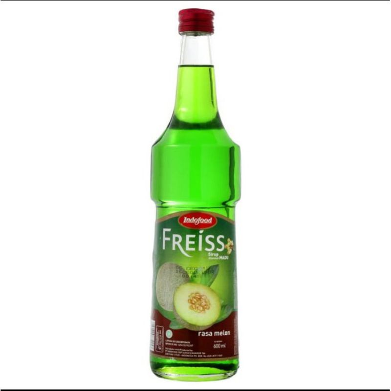 

Sirup Indofood Freiss Melon 500 ml Syrup Freiss Hijau melon 500ml