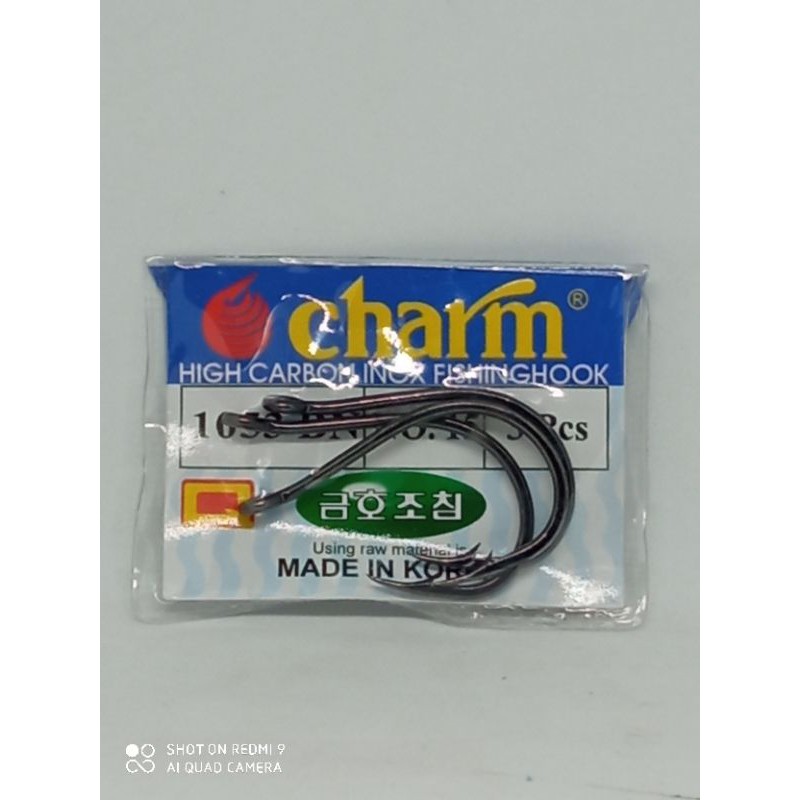 Kail Pancing Charm No.15 (1053 BN) Untuk Ikan Lele