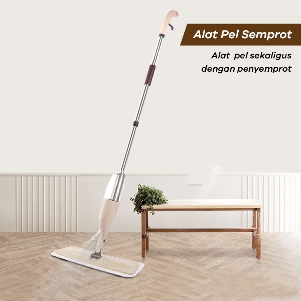 TURUN HARGA Alat Pel Lantai Semprot WATER SPRAY MOP Pel Semprot Otomatis Pel semprot model terbaru Pel Praktis tanpa ember SPRAY MOP Alat Pel Lantai Praktis -Ultra Mop Pel Lantai Super Mop Alat Pembersih Lantai Pel Pembersih Ibu-ibu wajib punya