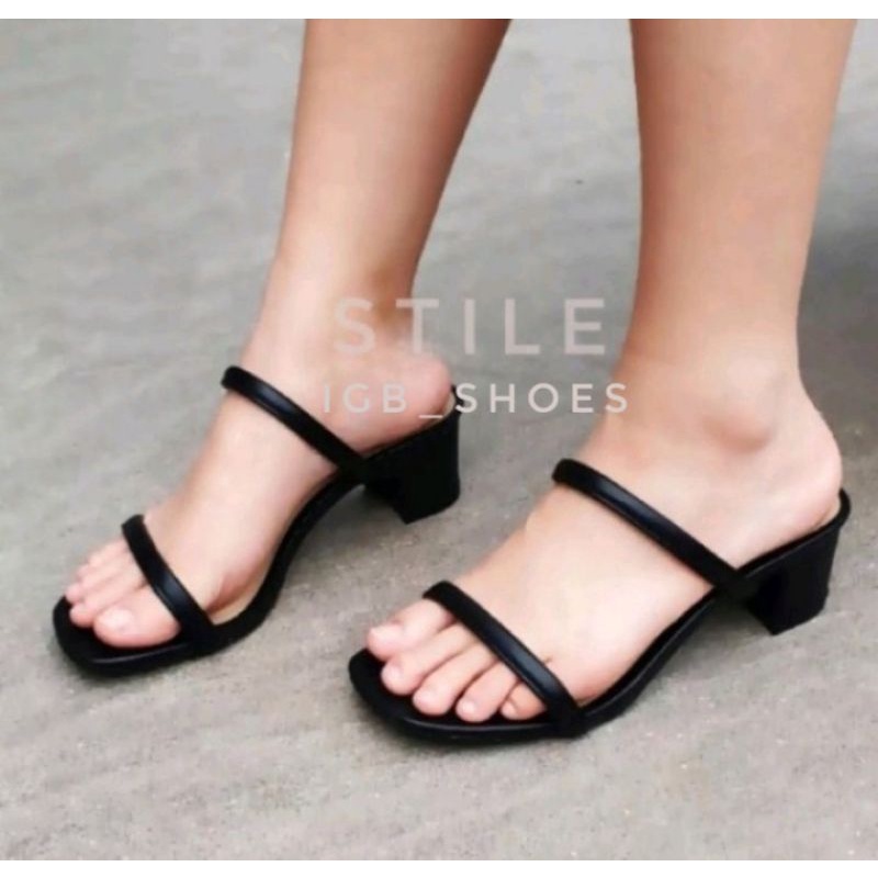 Igb shoes - Sendal Heels Wanita (molis)