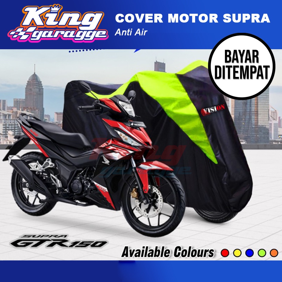 Cover Motor Supra GTR/ Selimut Motor Supra GTR / Jas Motor Supra GTR Berkualitas /Sarung Motor Supra