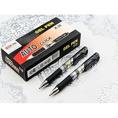 

[BISA COD] Pena Import Ballpoint Bolpen Bolpoin Pulpen Gel Pen Premium 0.7mm K-35 O&Q