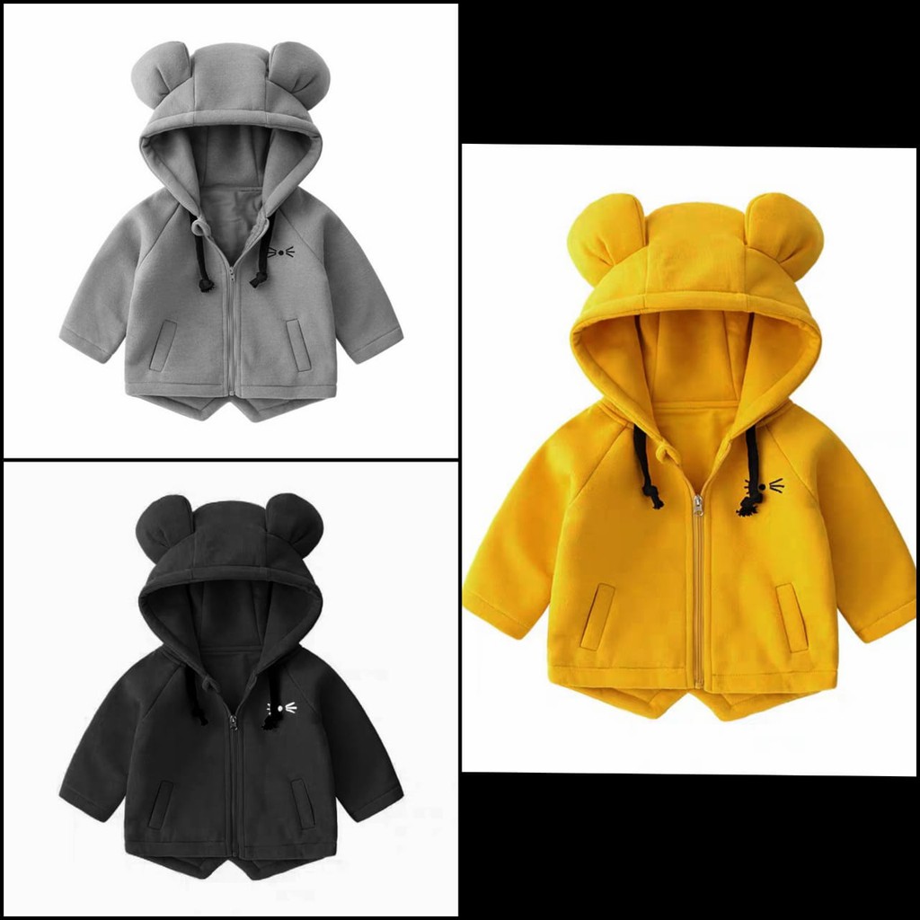 orenz.shop COD jaket hoddie anak mouse unisex