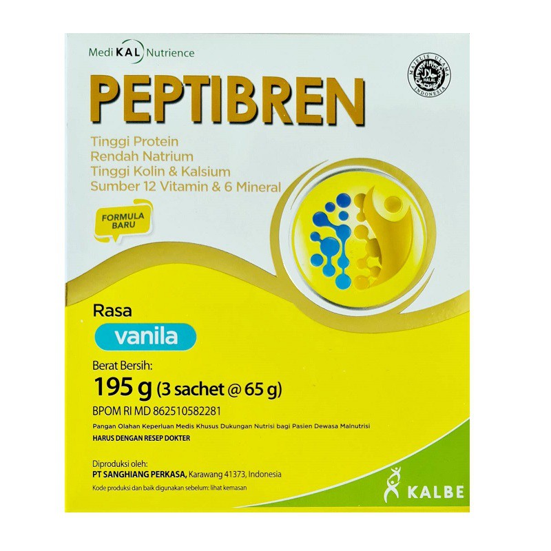 Peptibren 195 gr Kalbe /Pangan Olahan Dukungan Nutrisi