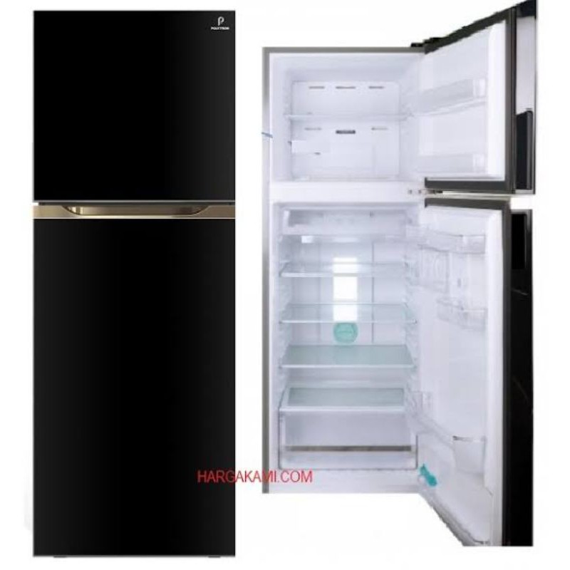 Kulkas Polytron Belleza Jumbo 2 Pintu PRM-491X (Inverter)