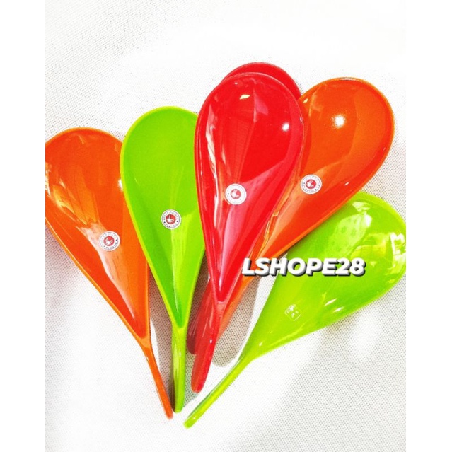 Entong nasi plastik tebal / plastik keras.entong nasi warna warni.entong nasi / kuah / sayur.