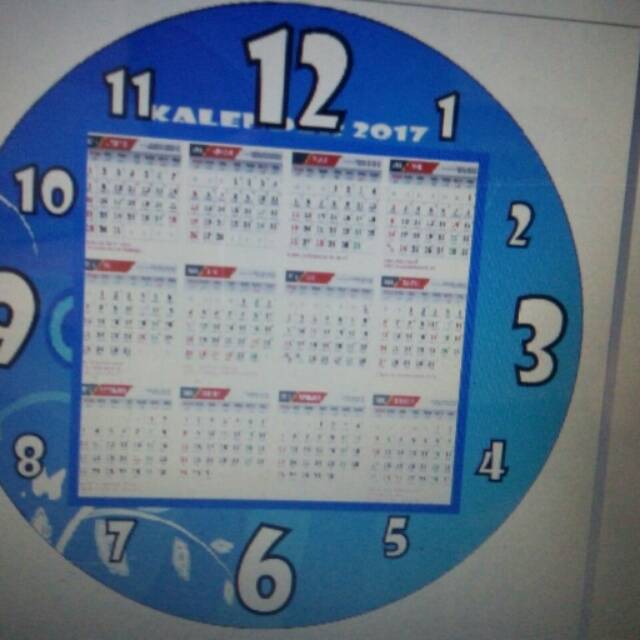 

Jam dinding kalender 2017