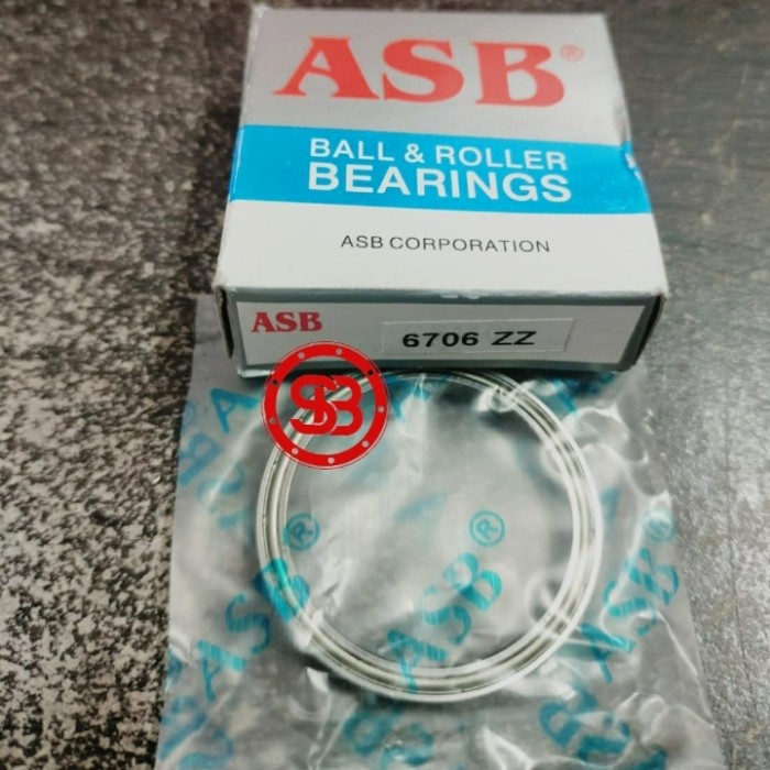 Bearing / Laker / Laher 6706 ZZ ASB