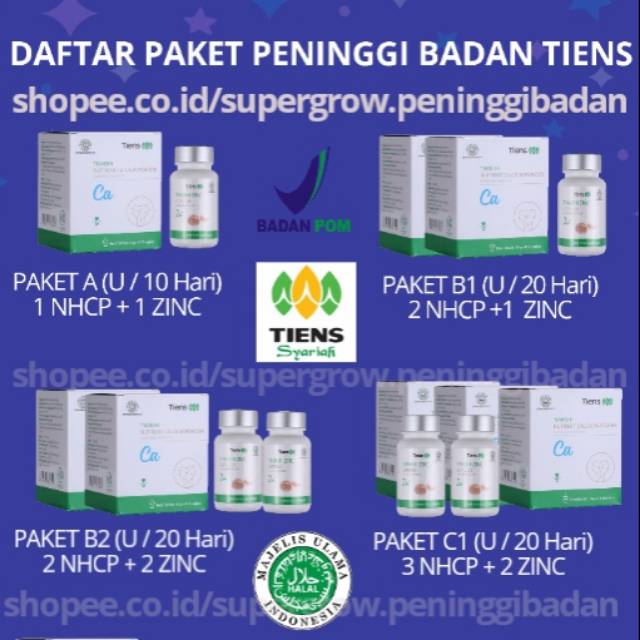 SUSU TIENS ORIGINAL PENINGGI BADAN - SUPLEMEN PENINGGI BADAN TIENS  - SUSU PENINGGI BADAN TIENS