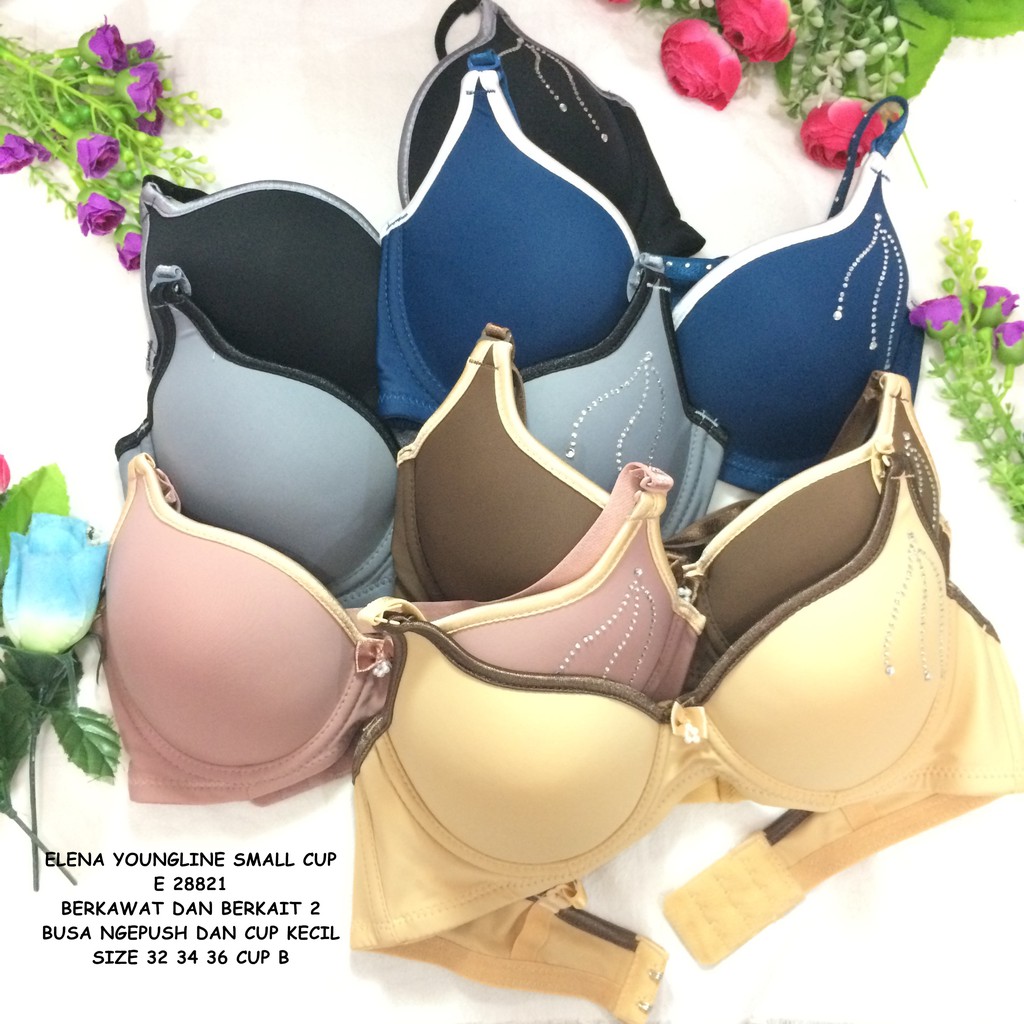 Elena basic push up bra small Cup E 24484 / 24480 size (32A - 36A) -Female  underwear BH